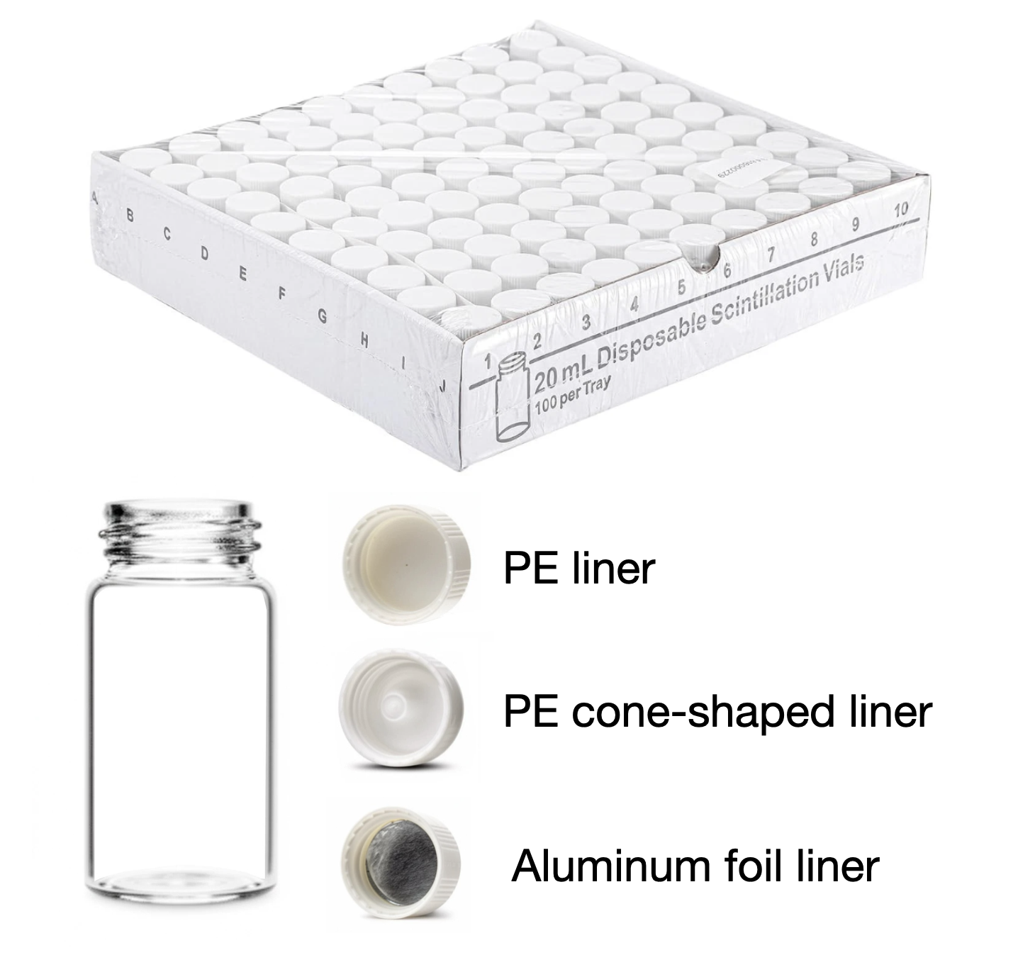 20 mL Glass Scintillation Vial